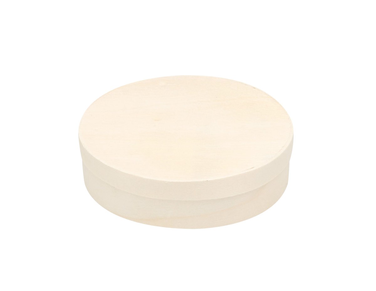 Chipwood box oval 8,5x10,5x3,5cm